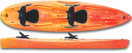 Perception Tropic II 12 Double Sit On Kayak